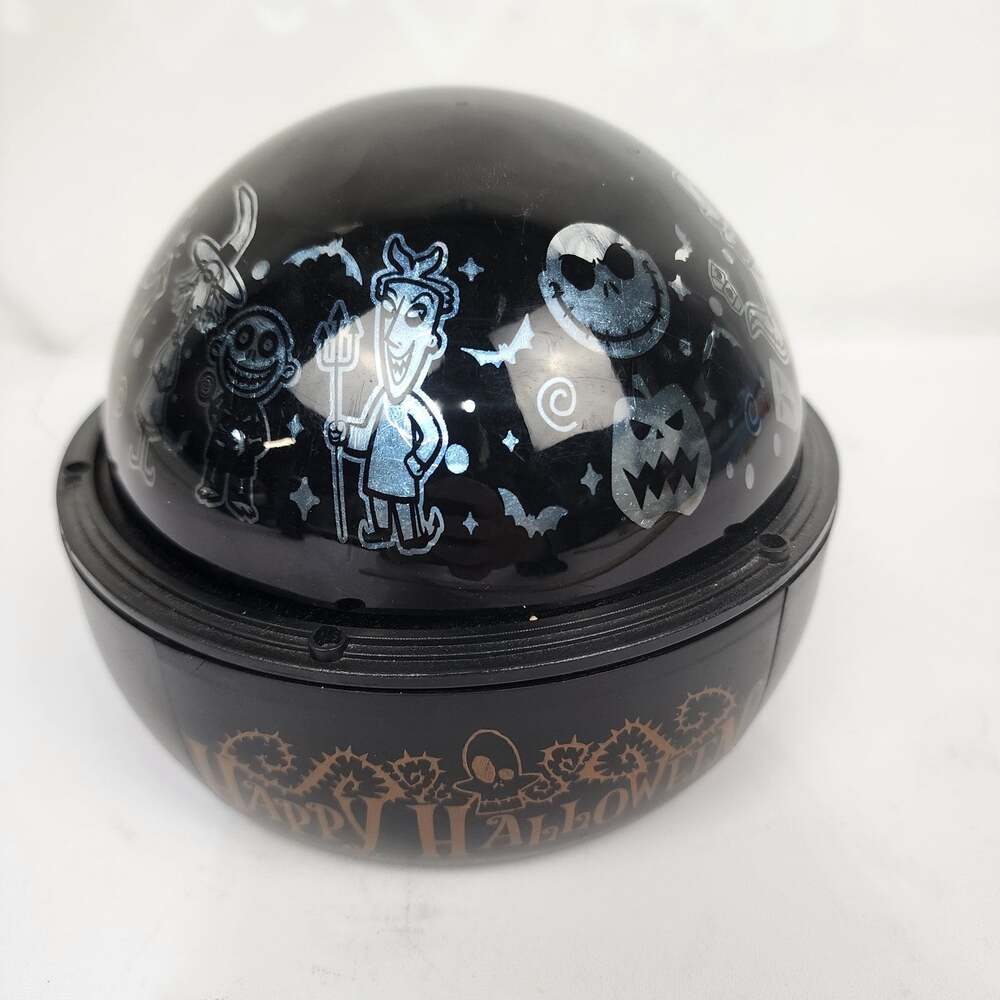 Gemmy Disney Nightmare Before Christmas Dome Rotating Projecting Light Show
